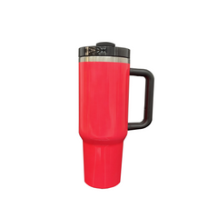 Neon Colors 40oz Tumbler with Handle Insulated Travel Mug for Hot and Cold Drinks