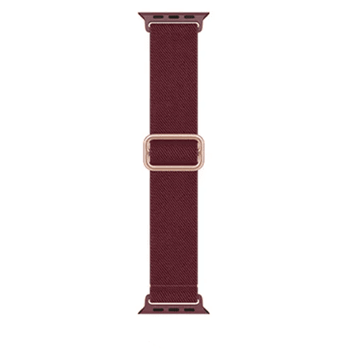 Watch Bands - Soft Nylon Elastic Braided Strap -Apple Compatible