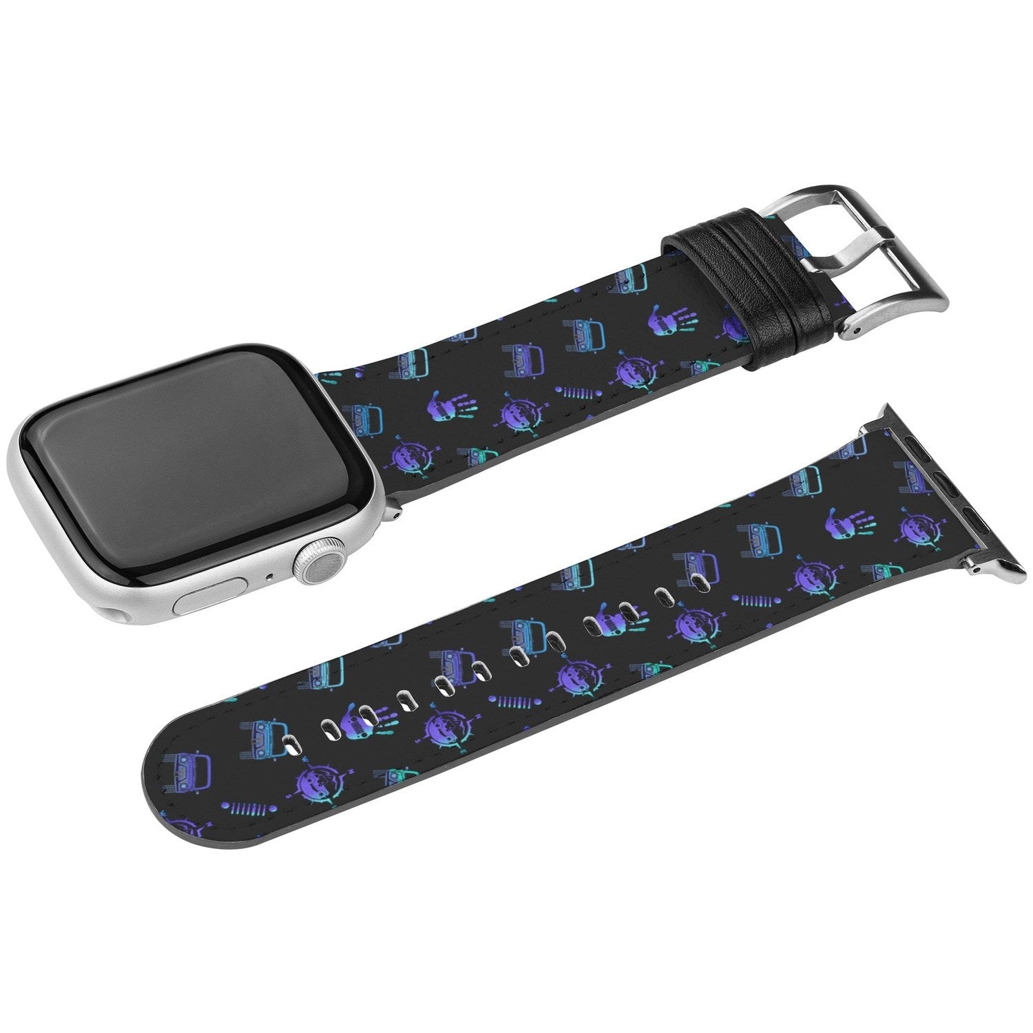 Offroad Blues Apple compatible watch band