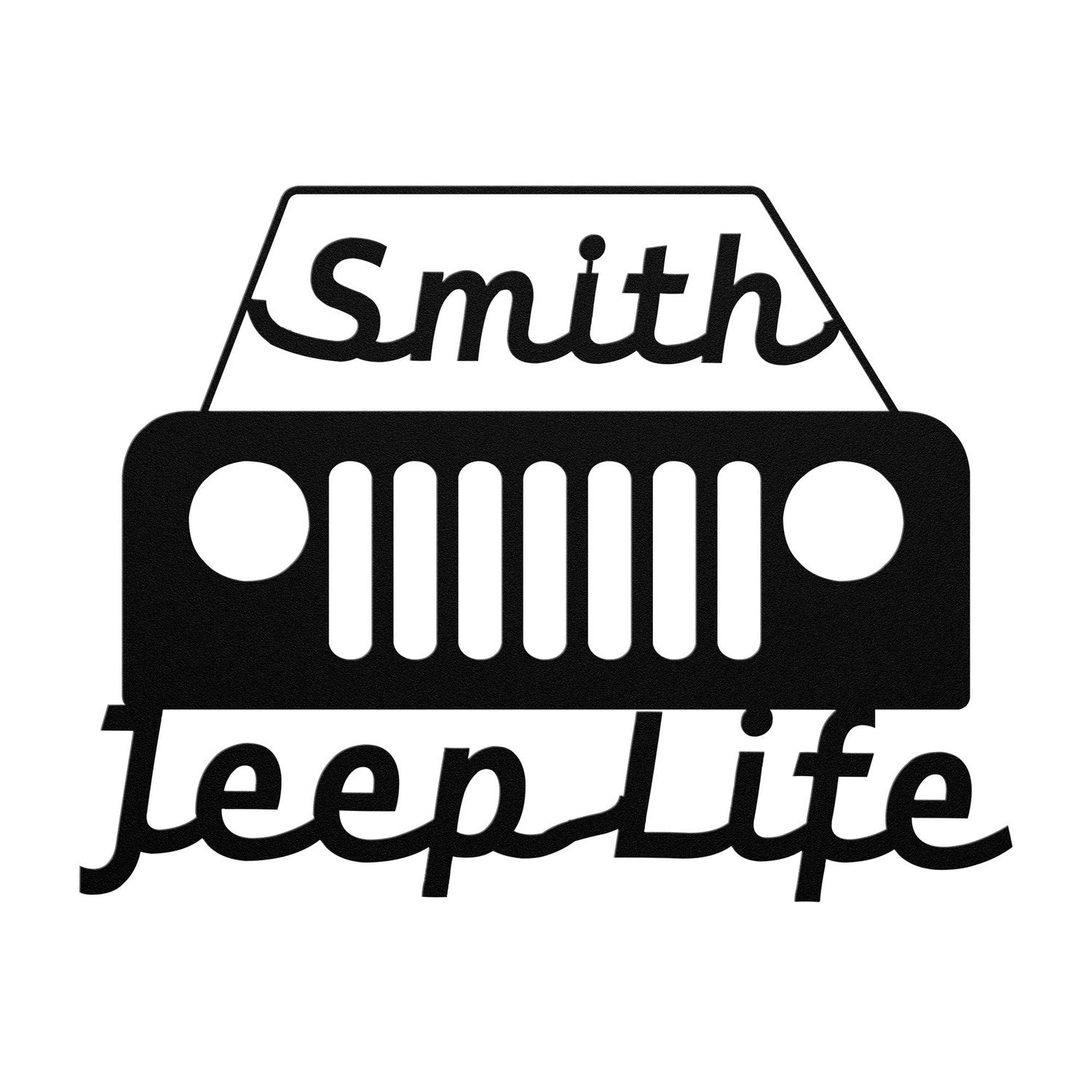 Personalized Jeeper Metal Sign Jeeper Life