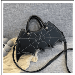 Bat  Halloween Purse in Black