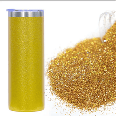 Glitter Tumblers 20oz in Gold, Silver, Pink, Blue