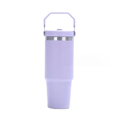 Tumbler with Flip up Straw 30 oz