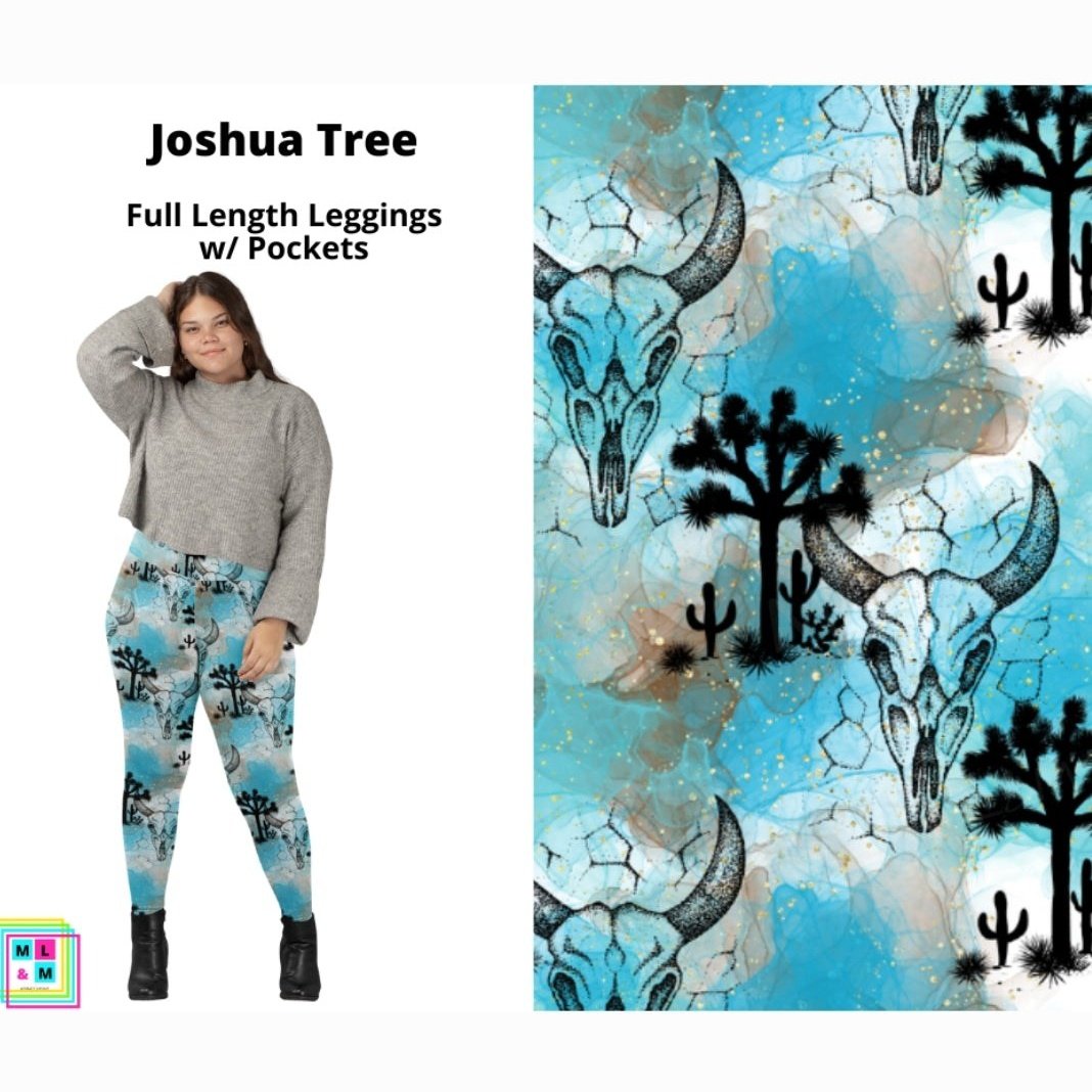 Joshua Tree Full Length Leggings with Pockets