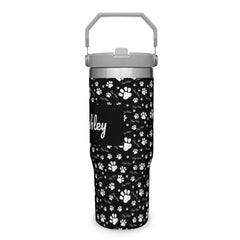 Personalized Dog Mom Tumbler with Straw