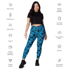 Alice Wonder Crossover leggings with pockets