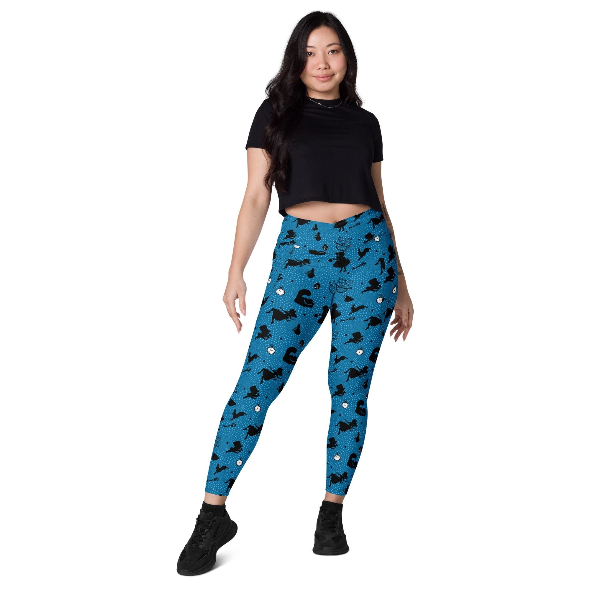 Alice Wonder Crossover leggings with pockets