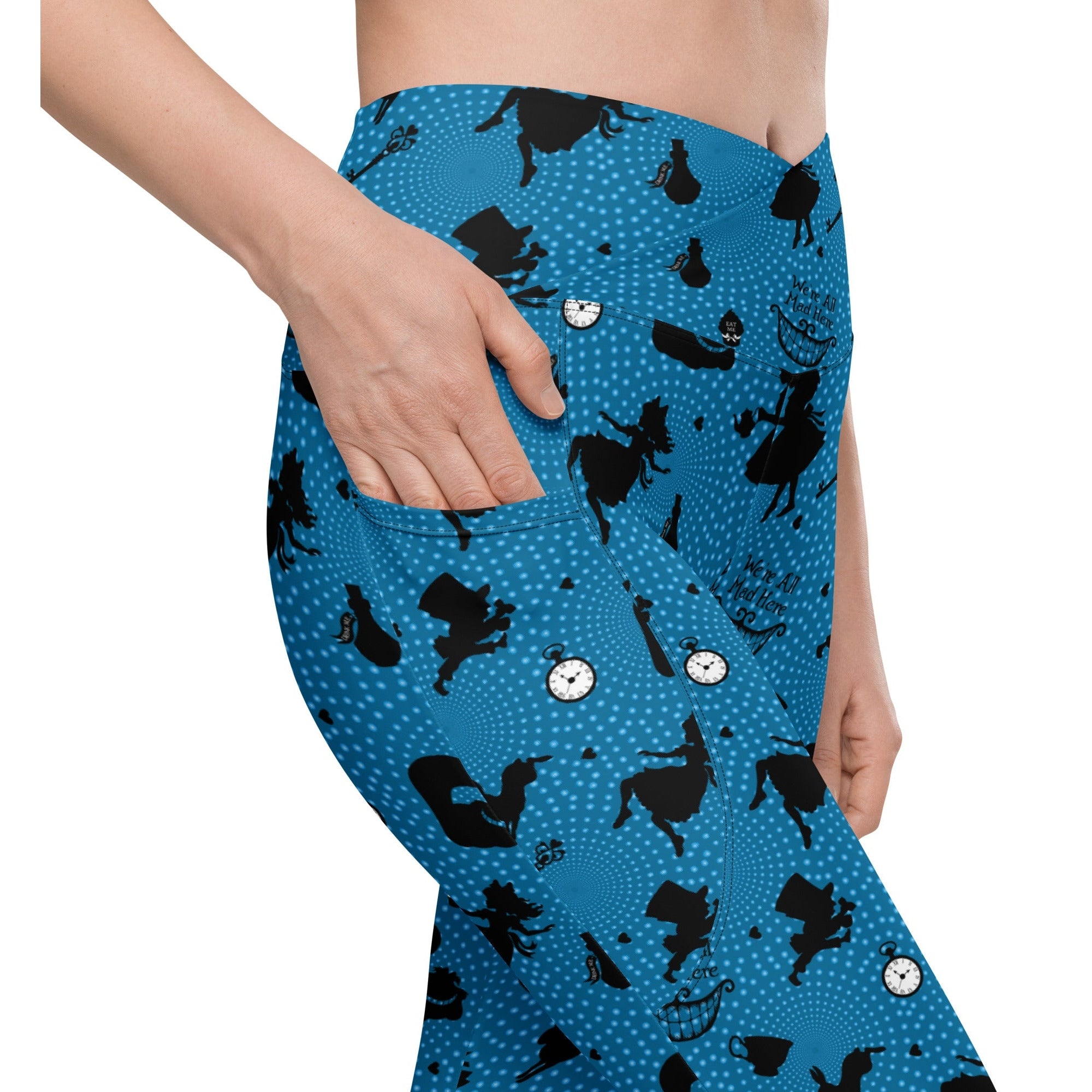 Alice Wonder Crossover leggings with pockets