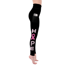 N'oubliez pas les leggings de sensibilisation au cancer du sein