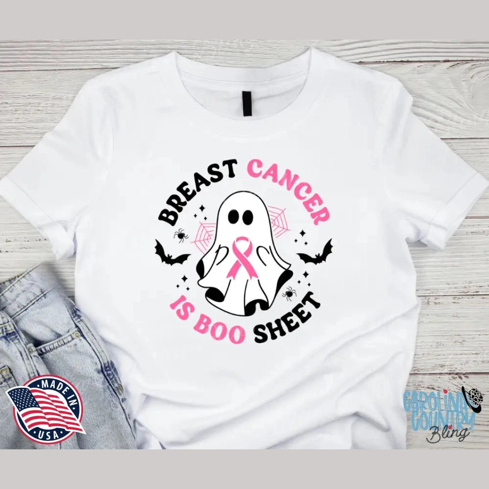 Breast Cancer Is Boo Sheet Shirt