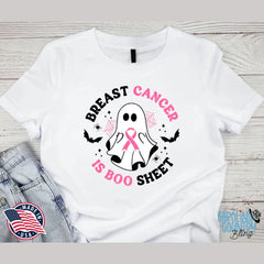 Breast Cancer Is Boo Sheet Shirt