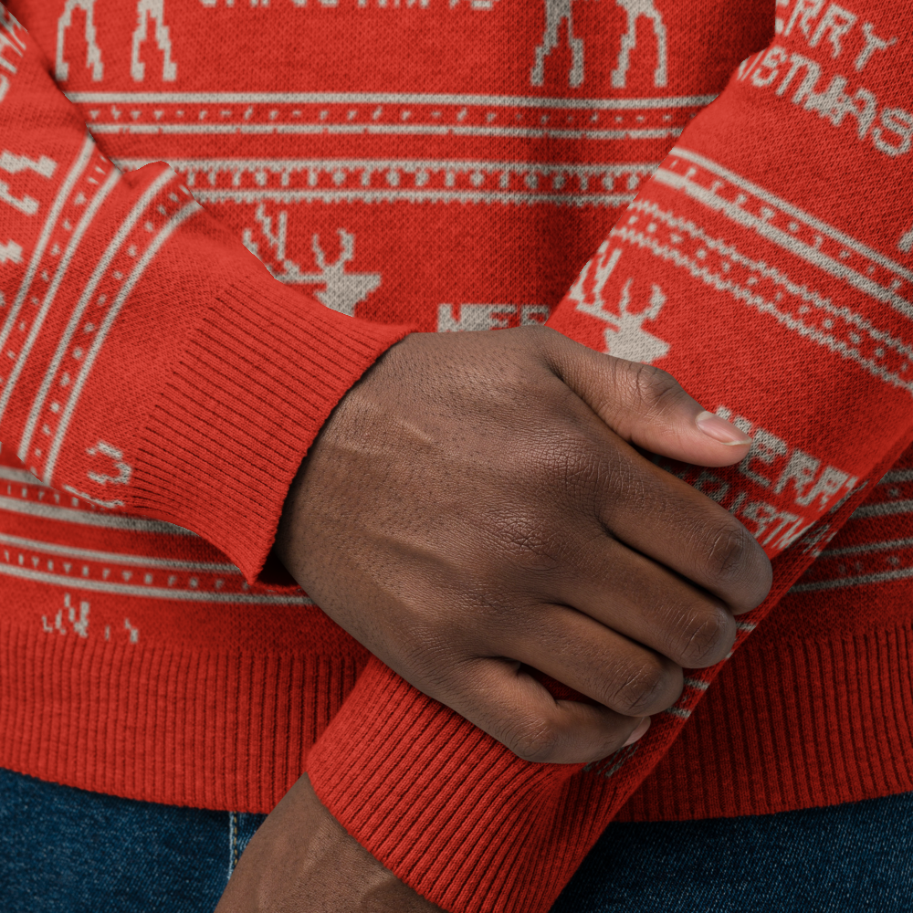 Ugly Sweater Knitted crew neck sweater