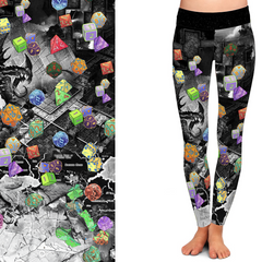 RPG Life Dragons Leggings with Pockets