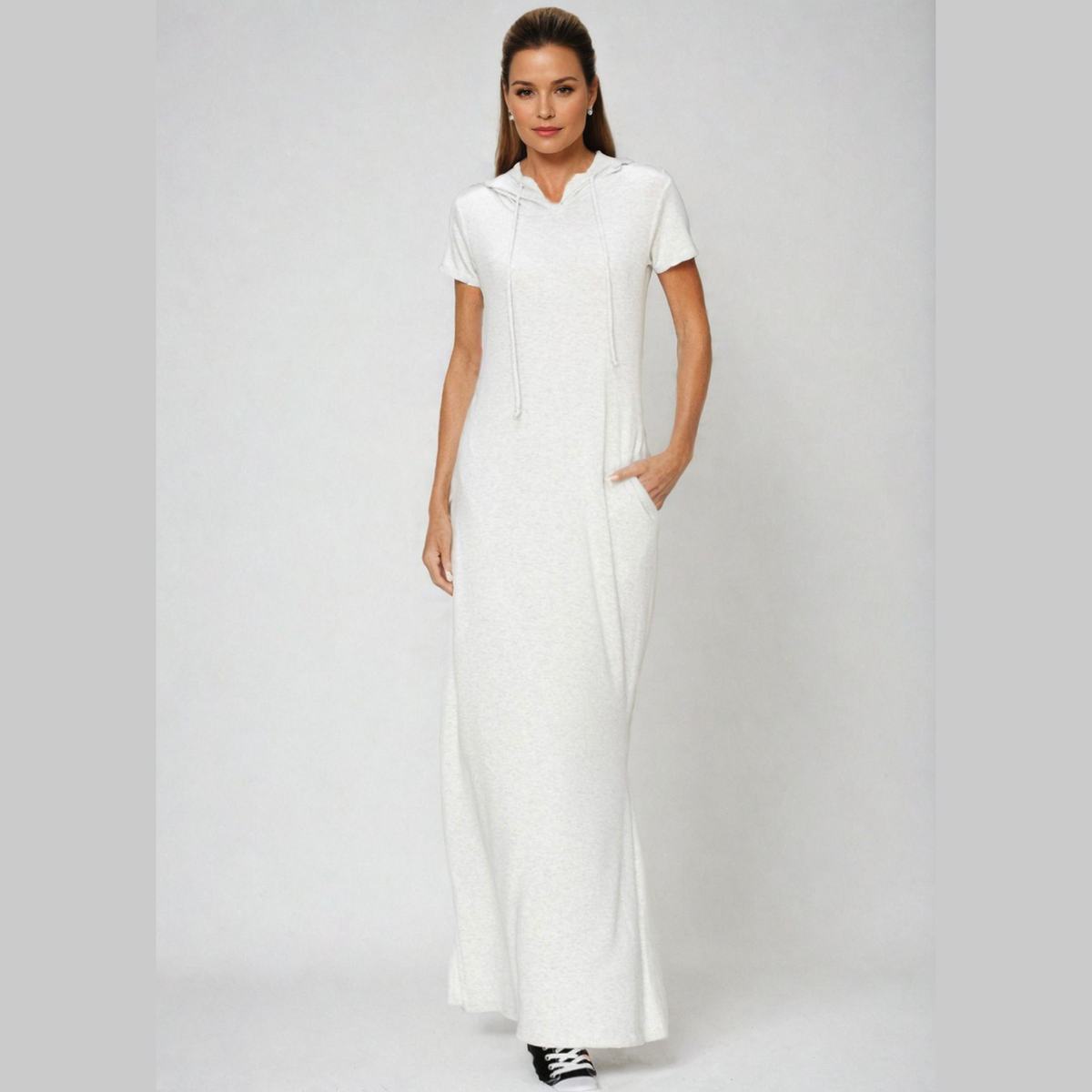 Luxe Lounge  Hoodie Dress