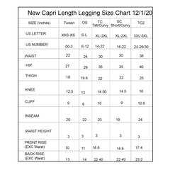 Legging Capri Licorne Princesse avec Poches