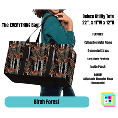 Birch Forest Collapsible Tote