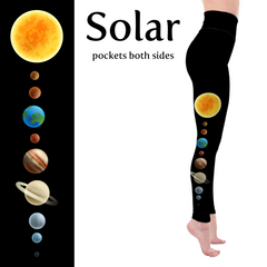 Solar System Leggings with Pockets