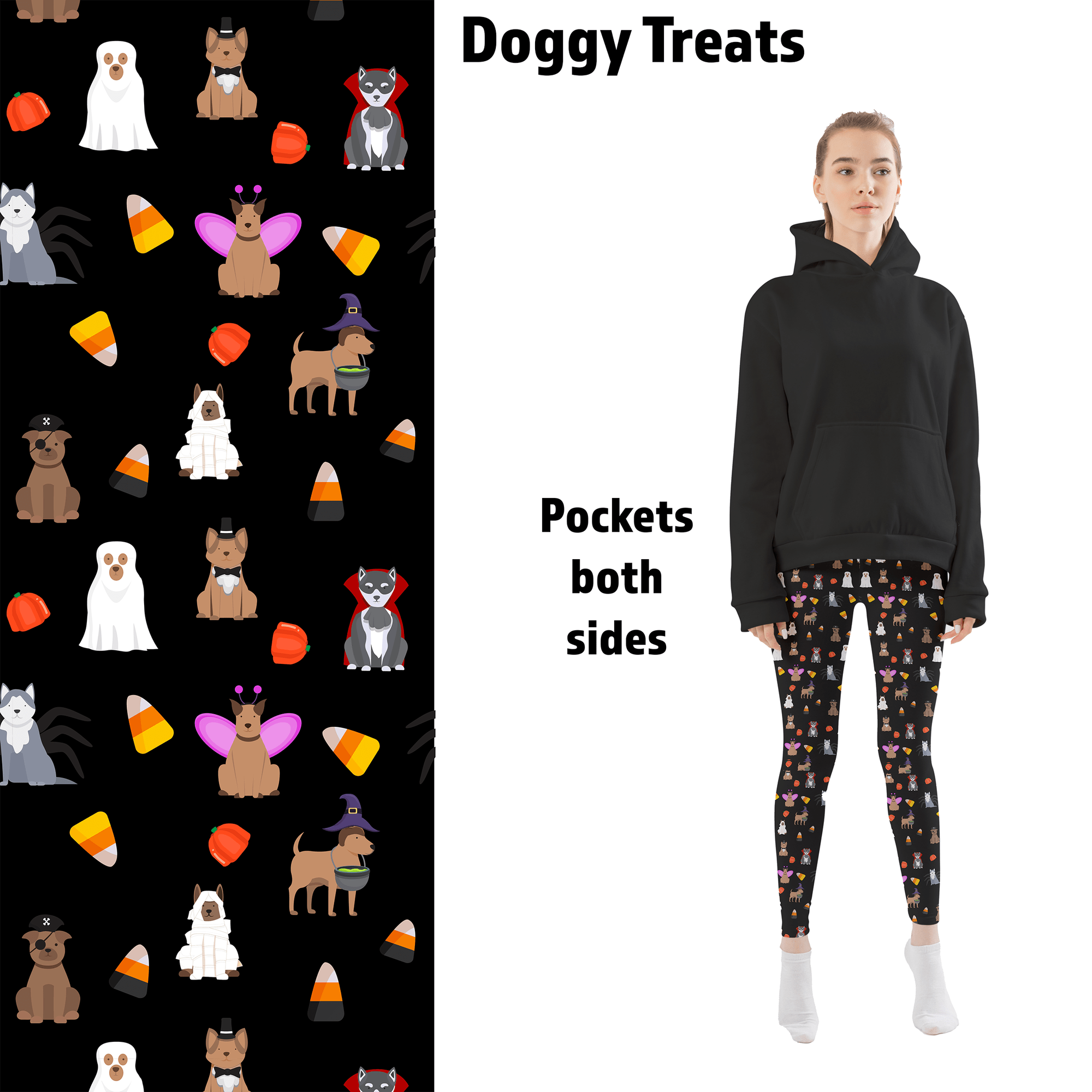 Pre Order Doggy Treats Leggings with Pockets ETA 8/30/24