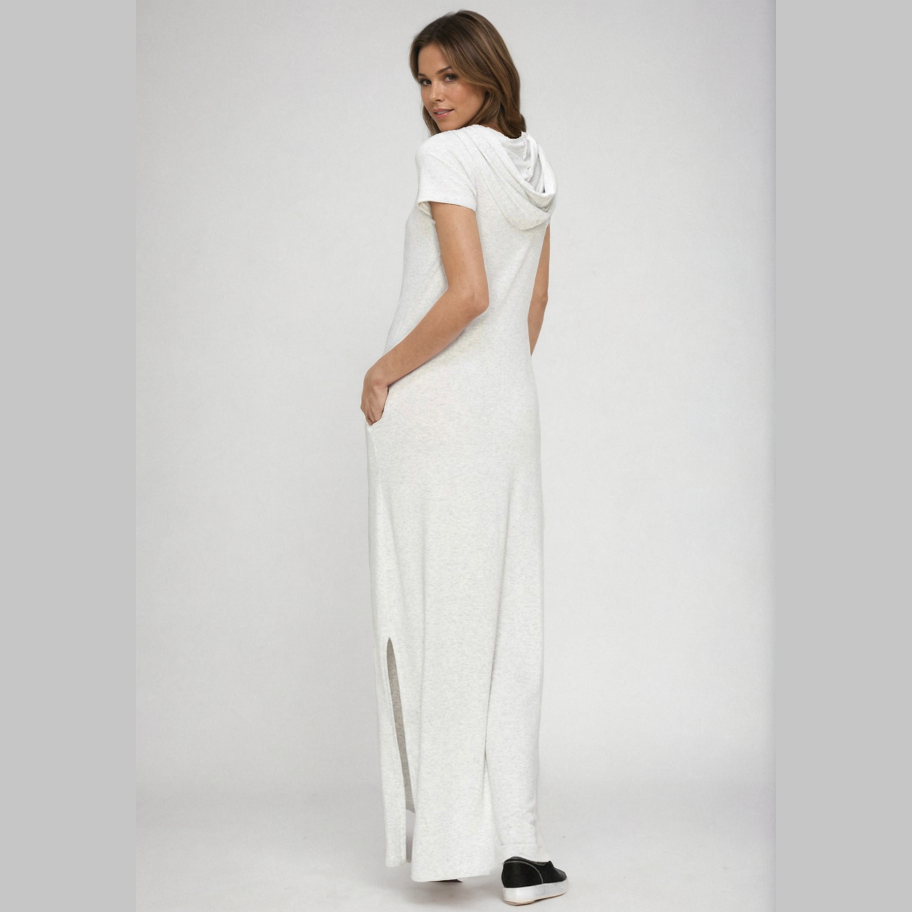 Luxe Lounge  Hoodie Dress