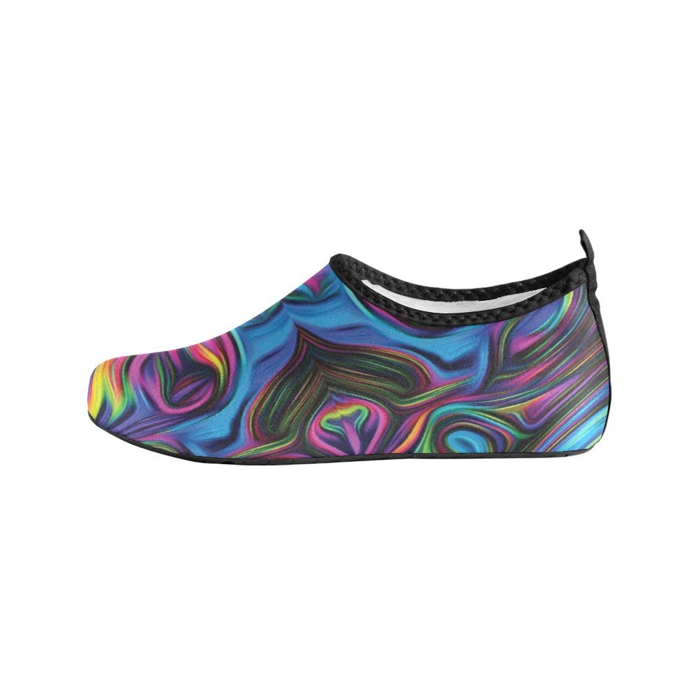 Color Wave Women's Barefoot Aqua Shoes
