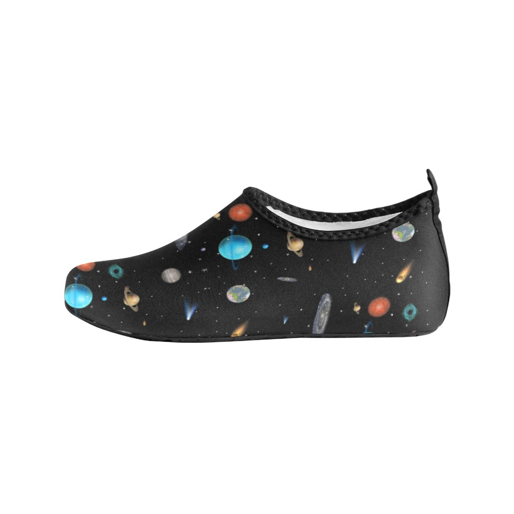 Outer Space Women's Barefoot Aqua Shoes