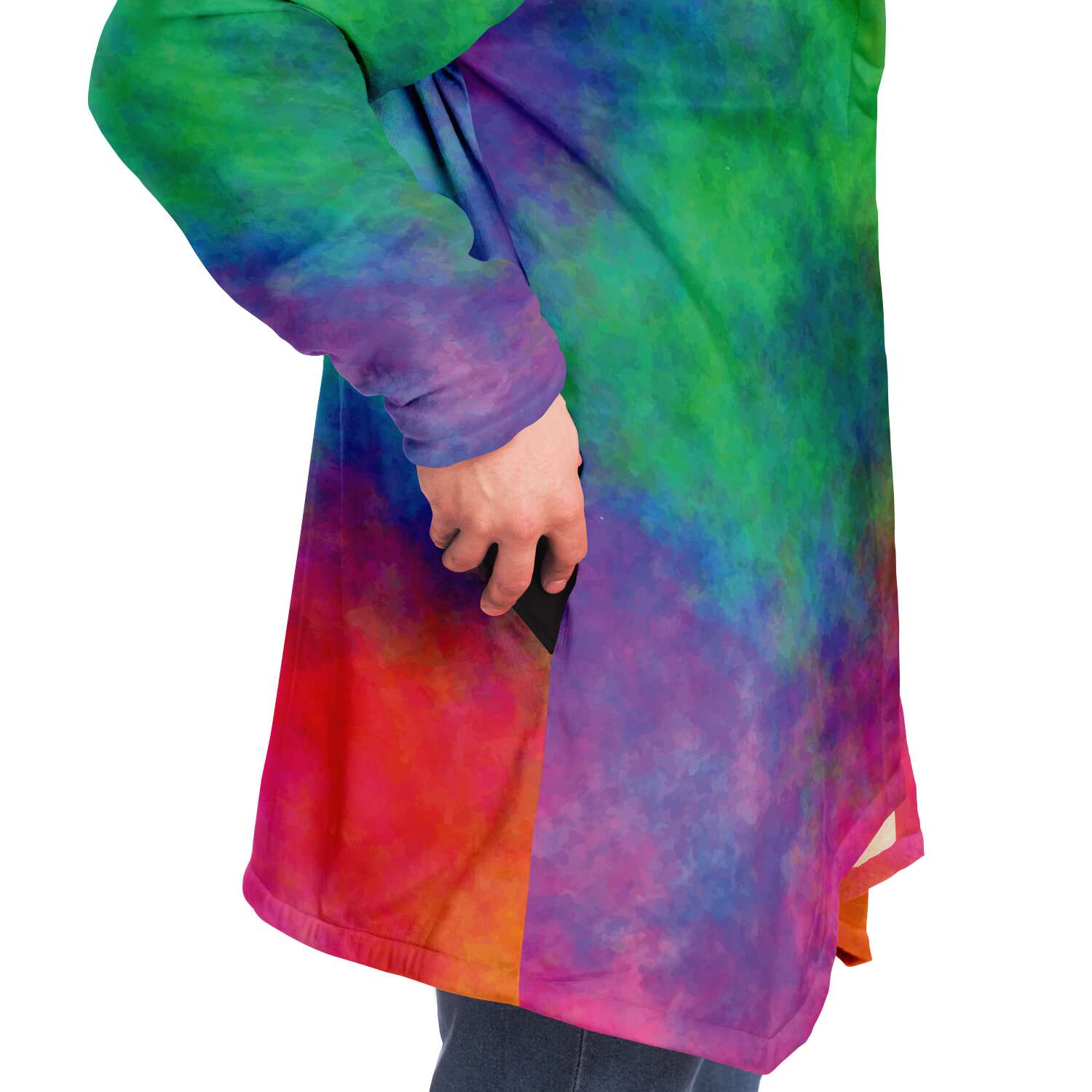 Color Cloud Cloak with Hood and Pockets - Custom