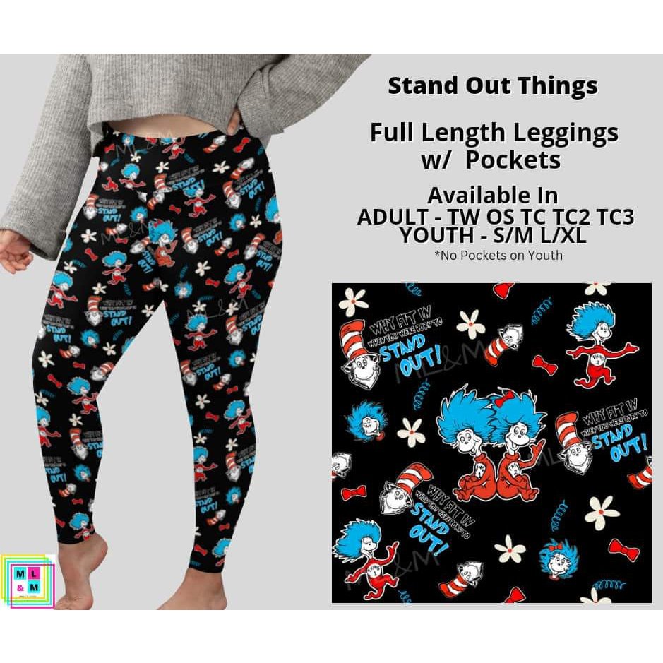 Stand Out Things Full Length Leggings w/ Pockets
