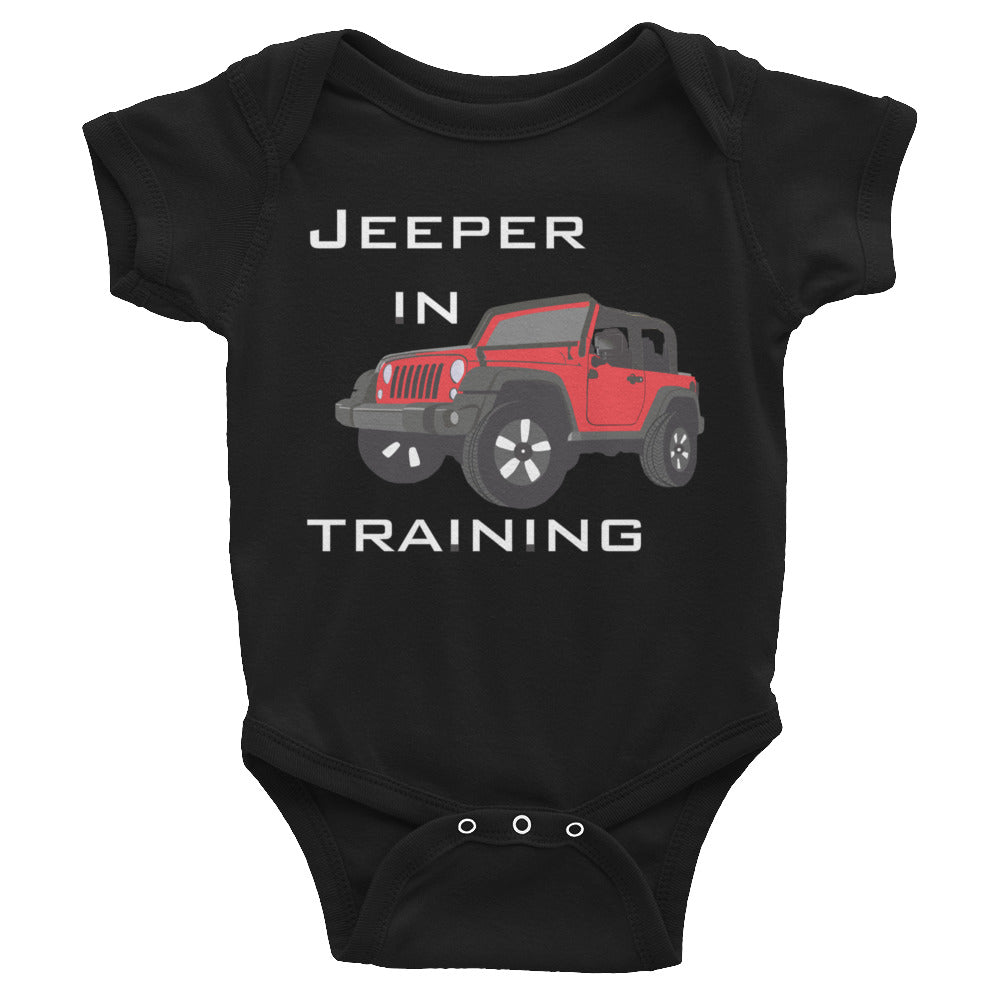 Jeeper in Training Body Suit