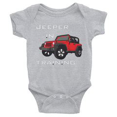 Jeeper in Training Body Suit