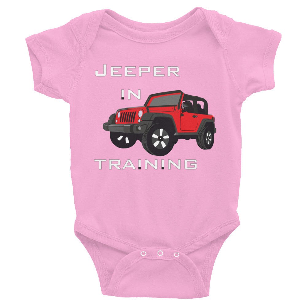 Jeeper in Training Body Suit