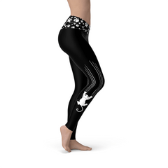 Cat Leggings Kitten Scratch Hold