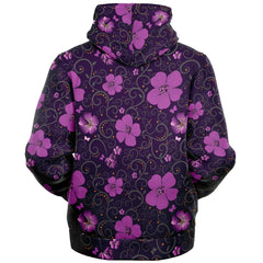 Pretty Purple Floral Jacket - Custom
