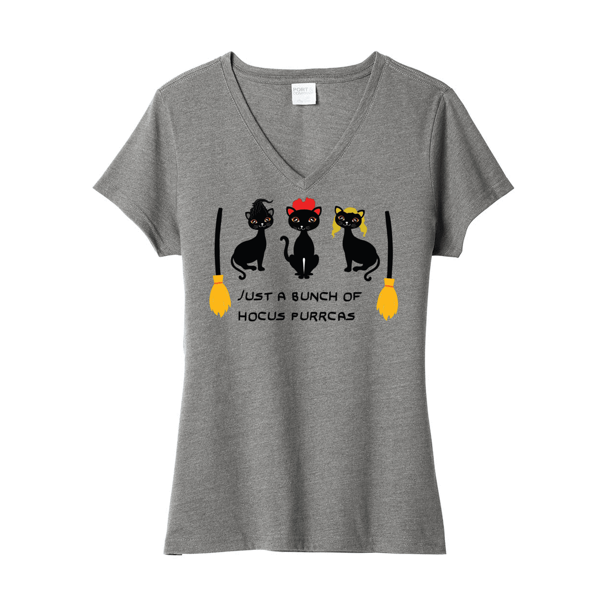 Etsy Hocus Purrcas Sister Cat Witches Graphic Tee