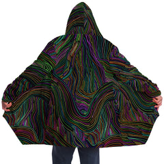 Wavy Lines with Colors Cloak - Custom