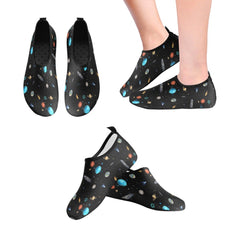 Outer Space Women's Barefoot Aqua Shoes