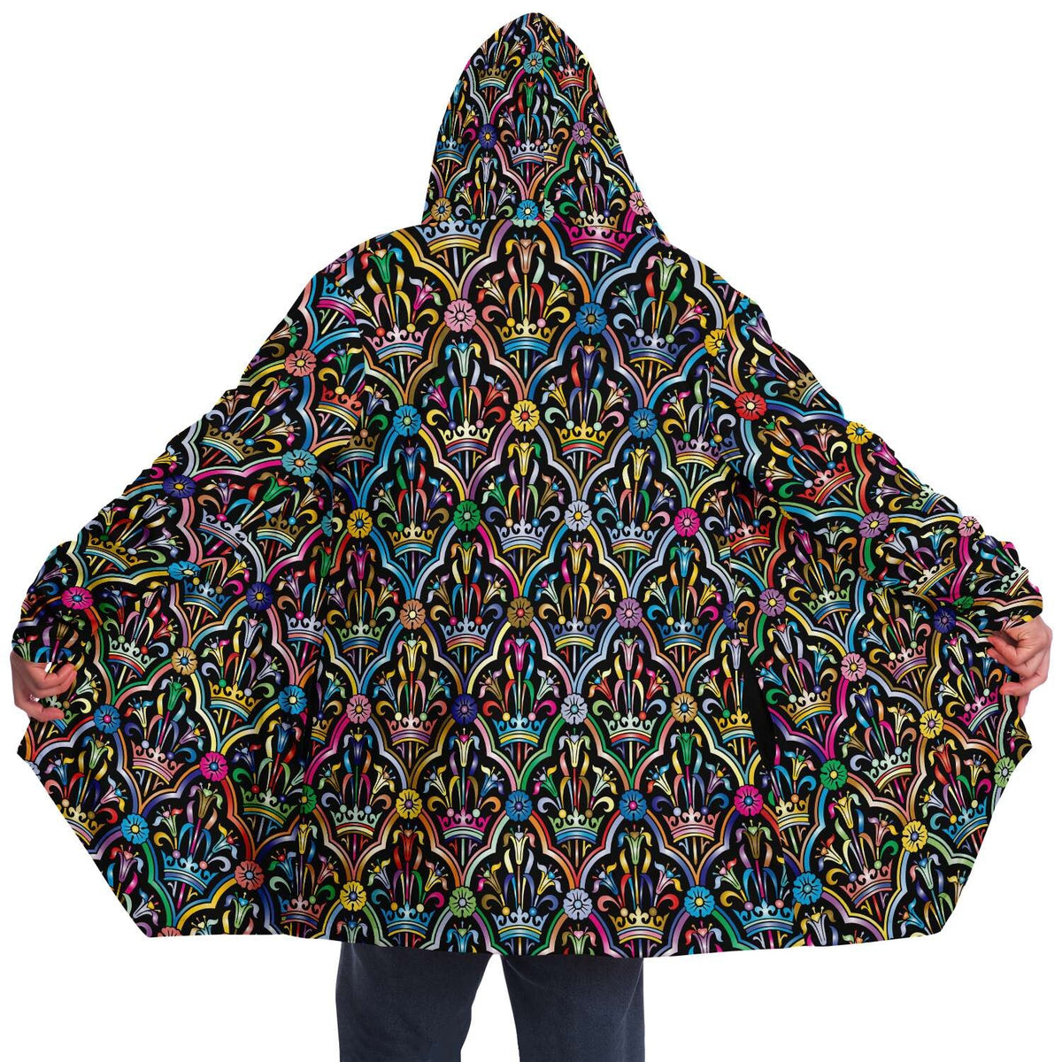 Colorful Glass Windows Cloak -Custom