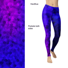 HexiBlue leggings with Pocket