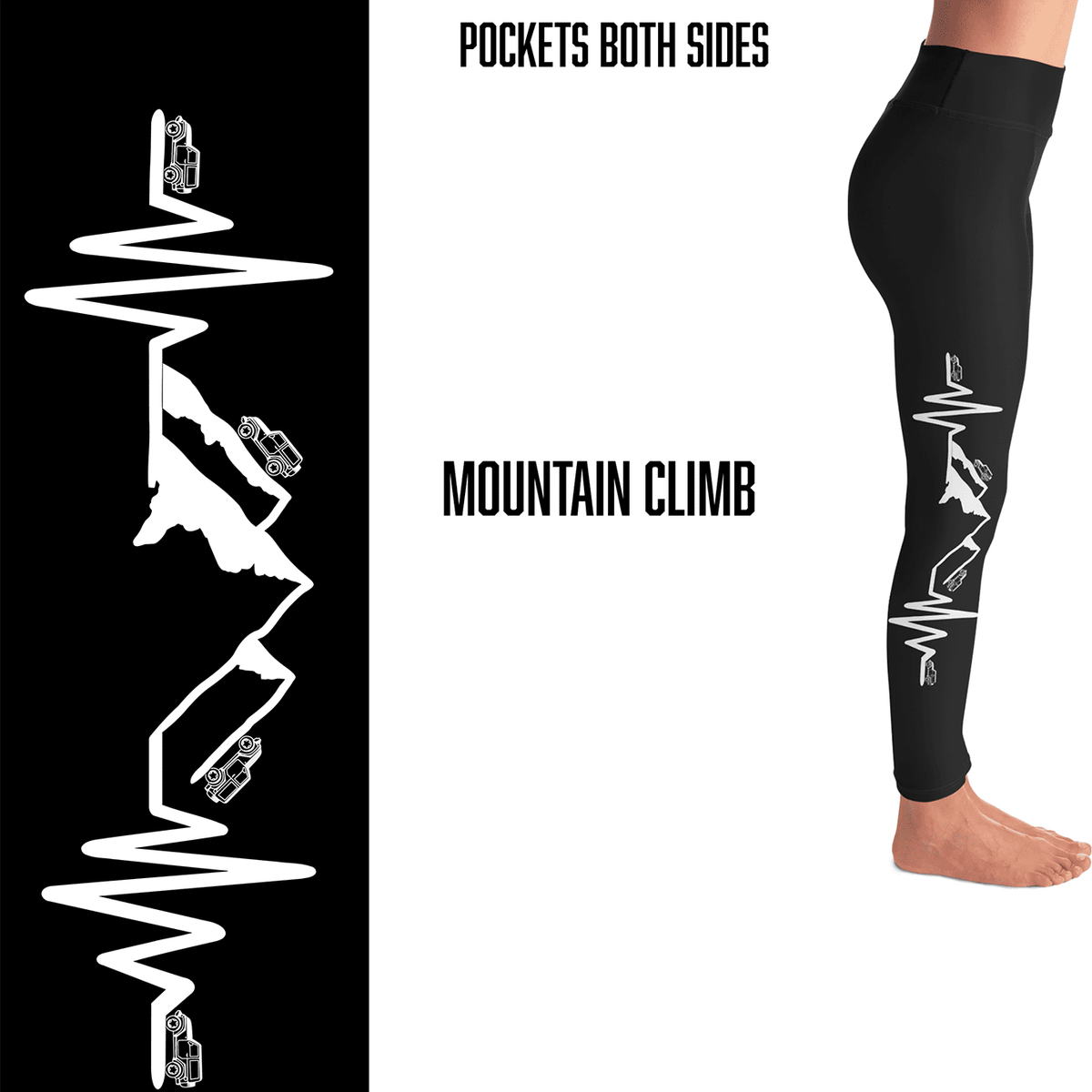 Mountain Heart Climb Jeeper with Pockets Colors, Reflective, or Glitter