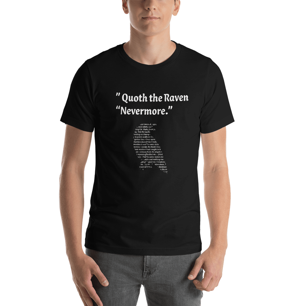 The Raven Edger Allen Poe Short-Sleeve Unisex T-Shirt
