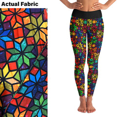 Stained Glass Leggings with Pockets